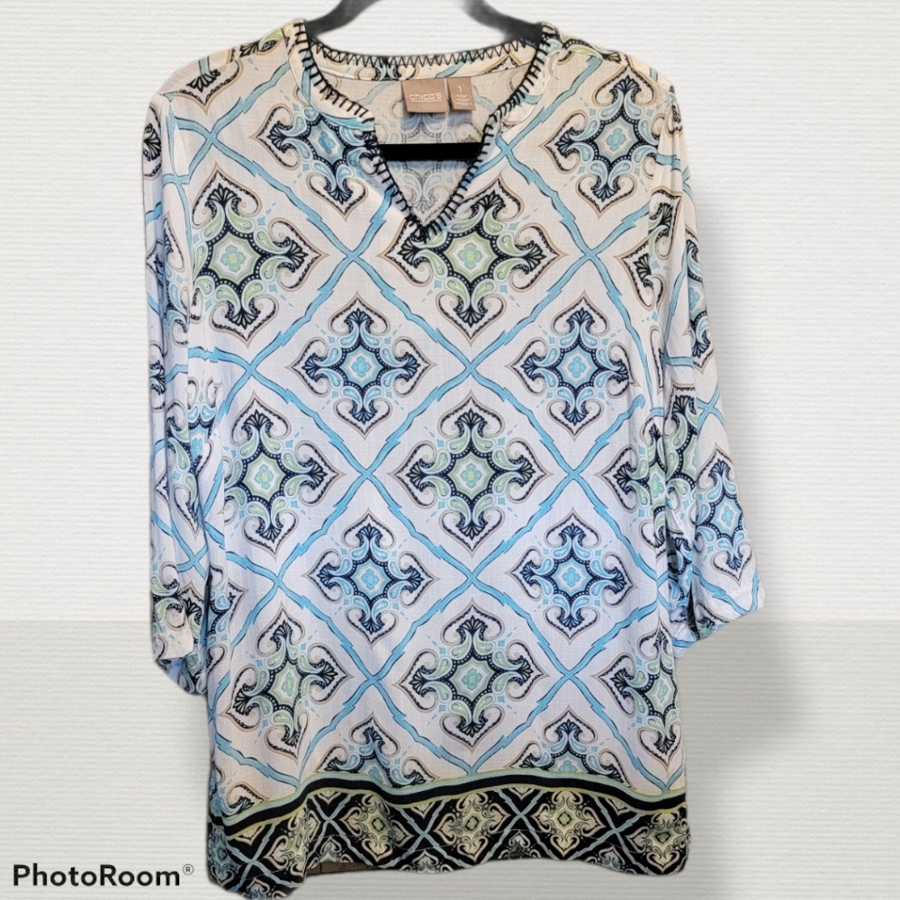 Beautiful summer, Chico's top, medium